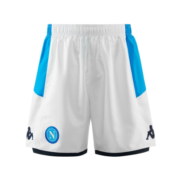 Pantalones Napoli Primera 2019-2020 Blanco Azul